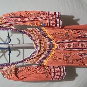 Flying tomato tunic. Medium.